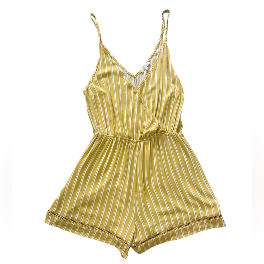 Lottie Moss Trim Surplice Romper- M